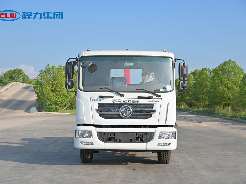 程力D9车厢可卸式套臂垃圾车