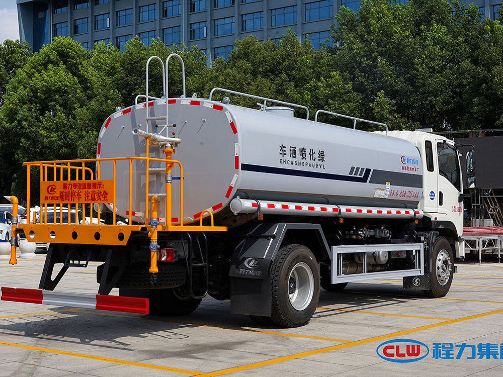 程力陕汽15方绿化喷洒车