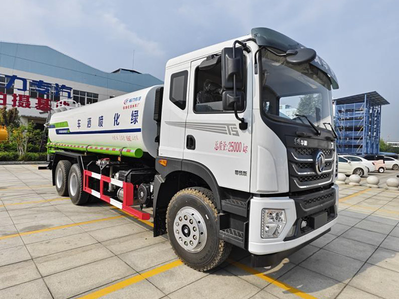 东风华神T5后双桥CLW5250GPSCDP 20方绿化喷洒车