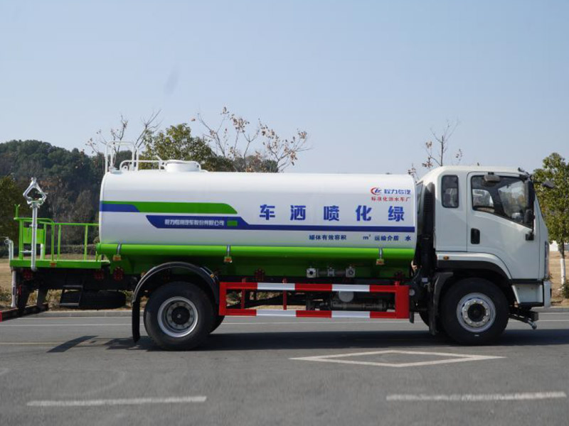 陕汽X9CLW5180GPSSDP 15方绿化喷洒车