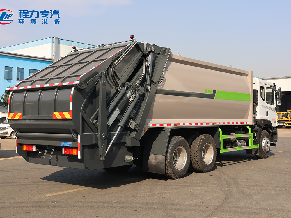 东风华神T5后双桥（落地斗带3桶）