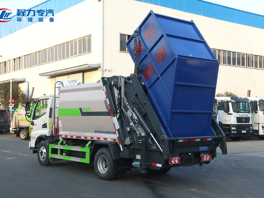 江淮骏铃V5（摆臂带箱）