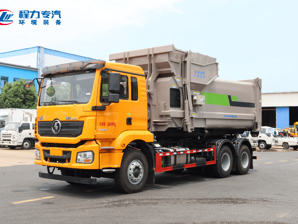 后双桥陕汽德龙M3000