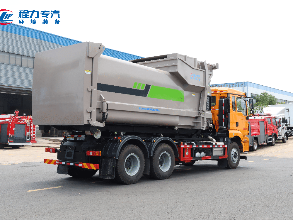 后双桥陕汽德龙M3000