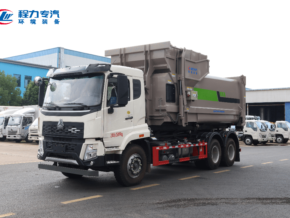 后双桥重汽豪沃